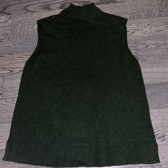 Max Studio sleeveless knit turtleneck sweater Sz S - Picture 1 of 10
